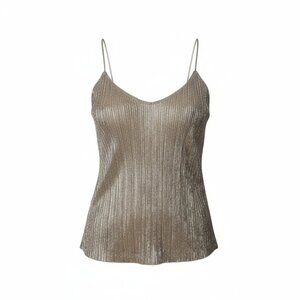 Victoria Secret Shimmering GOLD/Silver Sleeveless Top & bottoms